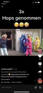 Das Bild zeigt einen Screenshot des TikTok-Kanals von Billabong.